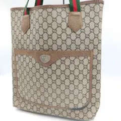 GUCCI トートバッグ ヴィンテージ Plus シェリーライン グッチ