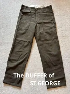 The DUFFER of ST.GEORGE ウールベイカーパンツ Mサイズのサムネイル