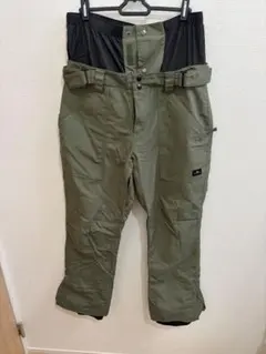 【極美品】CHUR スノーボードパンツ ウェア カーキ Lサイズのサムネイル