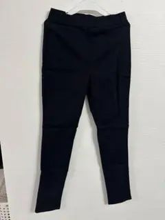 GU ブラック スリムフィット パンツ S