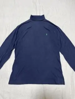 Polo Ralph Lauren タートルネック ロンT ネイビー ポニー S