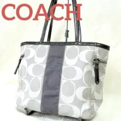 COACH コーチ トートバッグ シグネチャー ショルダーバック