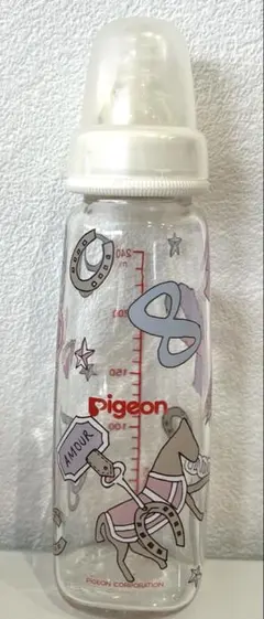 Pigeon 哺乳瓶 240ml 耐熱ガラス製