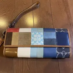 限定‼️最終価格‼️超レア★コーチ coach ストラップ付きミニポーチ 長財布