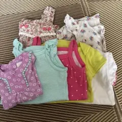 【お得】ベビー服 7点セット 9month カーターズ　ディズニー　サンリオ