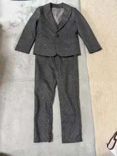 男児グレー スーツ ベスト セット 120