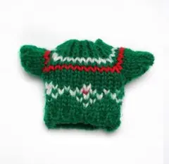 JANAYA オビツ11服　セーター　ニット　緑色　翌日発送