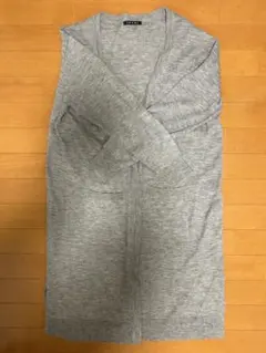 INGNI グレー 長袖ロングカーディガン