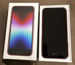 iPhone SE3（第3世代) 64GB 極美品 プロダクトレッド