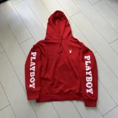 ★PLAYBOY フード付パーカー　M★美品パーカー
