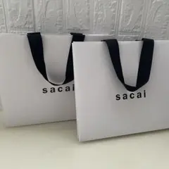 sacai ショップ袋 ショッパー 2枚セットのサムネイル