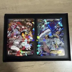 y*u様 マグマ団のグラードンEX アクア団のカイオーガEX 2枚セット