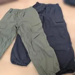 ユニクロカーゴパンツ 140　2点