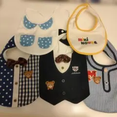 ミキハウス　スタイ　プッチーくん　フォーマル　ロゴ