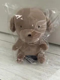 初期小犬のこいぬ うかうか ぬいぐるみ茶色の犬廃盤レア