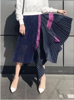 未使用　rienda アシンメトリースカート　リエンダ