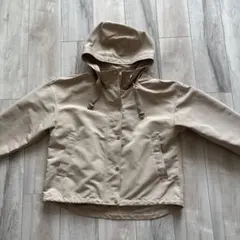 GU ベージュ フード付きジャケット