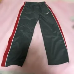 Nike 黒 赤 ロングパンツ Mサイズ