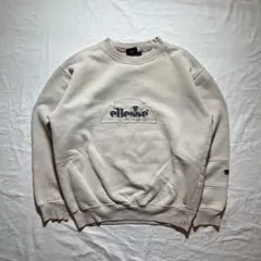Y2K ellesse エレッセ　刺繍ロゴ　スウェット　トレーナーのサムネイル