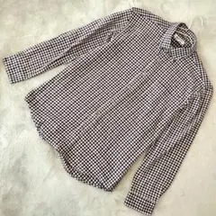 ✨サイズLL✨ FIRST DOWN ギンガムチェック 長袖 シャツ メンズ