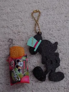 ミッキーマウス ストラップセット