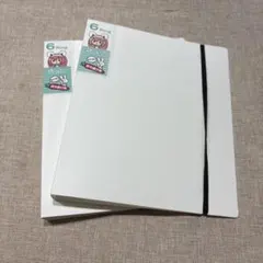 マイコレ　6リングバインダー　2冊セット　6穴ファイル　シール帳
