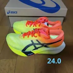 ASICS メタスピードエッジ+　24センチ 2025年最新】メタスピードエッジ 24の人気アイテム - メルカリ