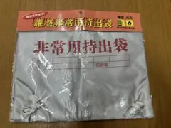 防災持出グッズ　難燃非常用持出袋　地震、火災　難燃素材使用！　防災グッズのサムネイル