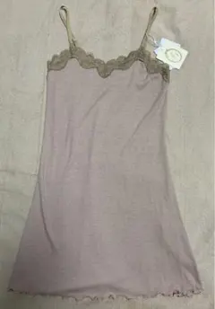 新品☆ アンアナザーアンジェラスのレース付きロングキャミソールのサムネイル
