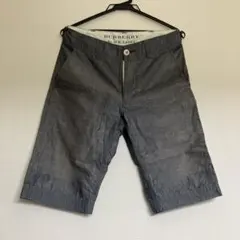 BURBERRY BLACK LABEL グレー ショートパンツ　サイズ73