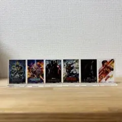 マーベル映画 アクリルスタンド風 6個セット