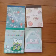 サンリオ キャラクター メモパッドセット A6