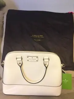 再値下げ ケイトスペード ショルダー付きバッグ ホワイト