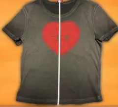 DIESEL ハートプリント Tシャツ