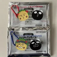 イオン コジコジ×ブラックパンダ　推しカラーマルチケース　2種