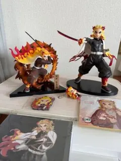 鬼滅の刃 煉獄杏寿郎 フィギュア セット