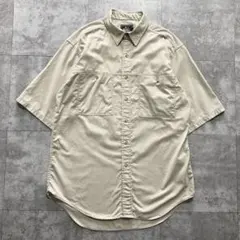 【USA製】90s Woolrich ウールリッチ 表記L 無地 シャツのサムネイル