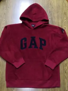 GAPギャップ裏起毛フリースXL/TGエンジフード付きパーカートレーナートップス