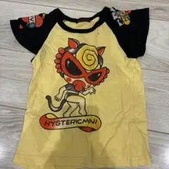 HYSTERIC MINI Tシャツ イエロー/ブラック