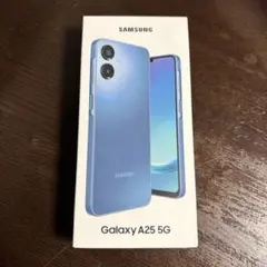【新品未開封】GalaxyA25 5G ブルー（SIMフリー）