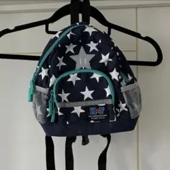 Kids Foret キッズフォーレ 星柄 リュック ネイビー　 子供 男の子のサムネイル