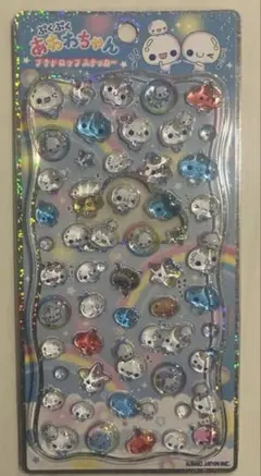 【正規品】ぷくぷくあわわちゃん　プチドロップステッカー