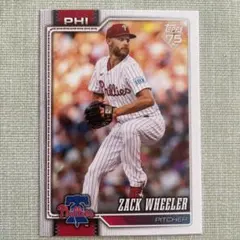 2026 Topps Zack Wheeler Phillies