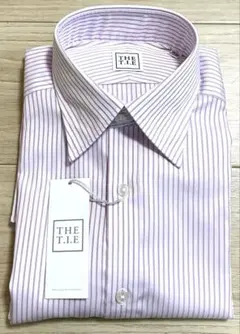 【新品】五大陸ゴタイリクプロデュース レギュラーカラーシャツ ピンクストライプM