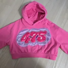 しなこちゃん　パーカー　475 WEGOコラボ　Sサイズ　ピンク　モンスター