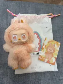 ラブブ　エナジー　正規品　popmart ポップマート　ハピネス　オレンジ