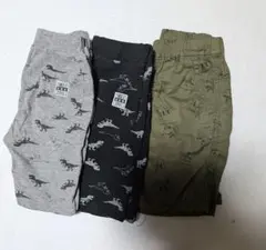 恐竜 ハーフパンツ　3点セット　サイズ110cm
