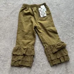 【新品】しまむら softcheese ソフトチーズ　レースパンツ　100cm