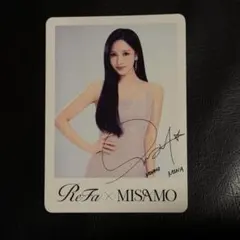 refa リファ MISAMO ミサモ コラボ 銀座限定 特典 トレカ ミナ - メルカリ