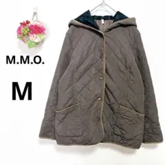 a4955 M.M.O. キルティング　ジャケット フード付き　アウター　M